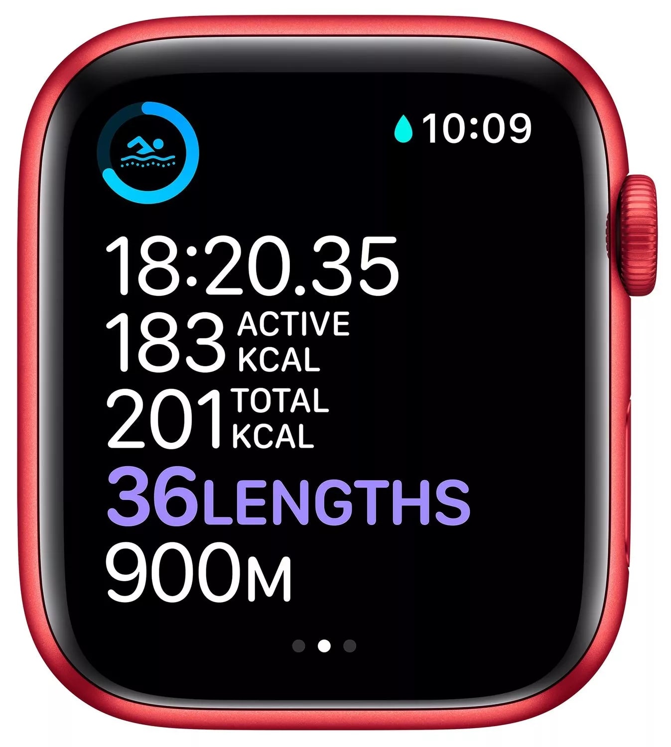 Apple Watch Series 6 GPS 44mm Red Aluminum Case with Red Sport Band | Regular Apple Watch Series 6 GPS 44mm Red Aluminum Case with Red Sport Band | Regular